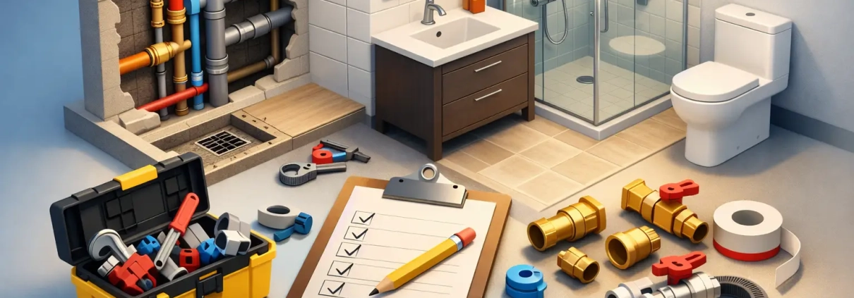 Bathroom Renovation Plumbing Checklist