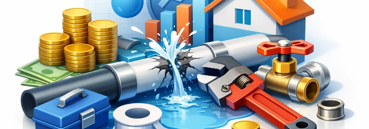 Burst Pipe Repair Cost: What You’ll Pay