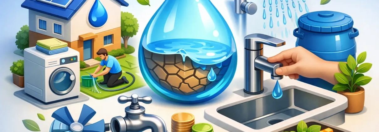 How to Save Water at Home and Cut Waste