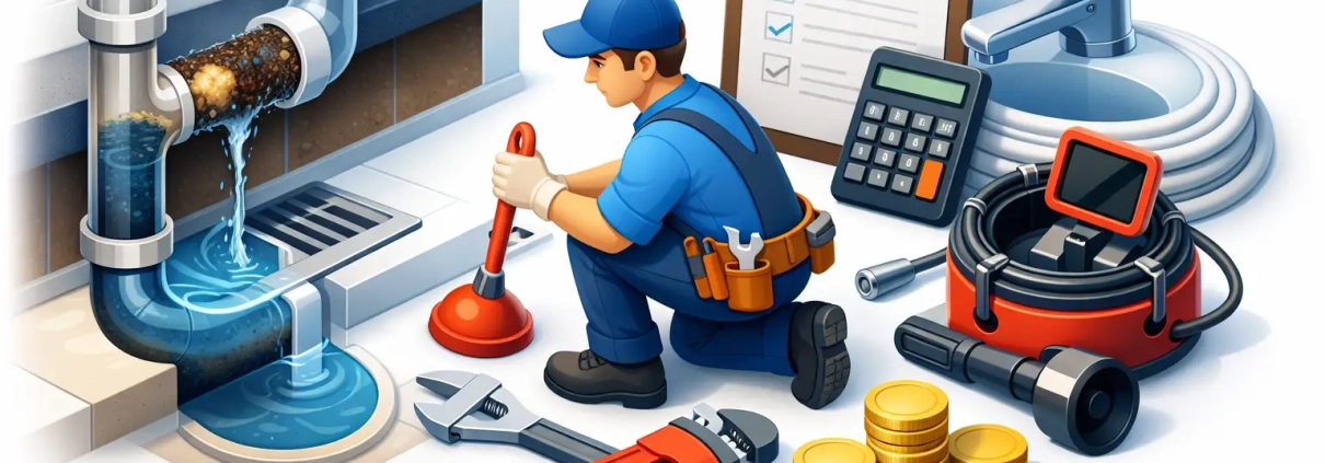 Blocked Drain Plumber Cost Explained