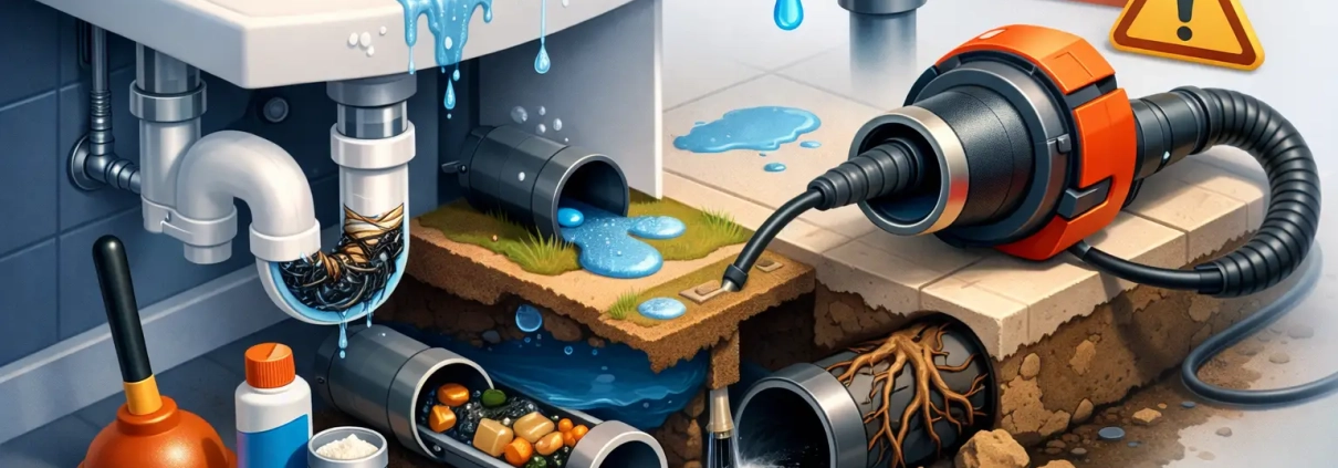 Blocked Drains: Causes, Fixes and Warning Signs