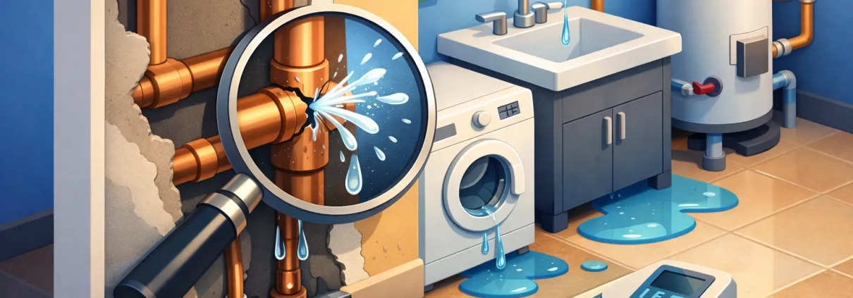 How to Spot Burst Pipe Problems Early