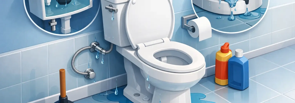 Why Is My Toilet Leaking? Common Causes