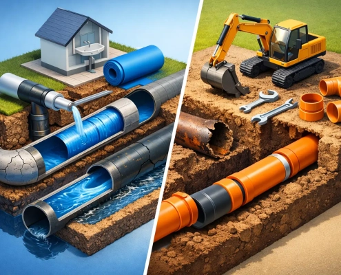 Drain Relining vs Pipe Replacement Explained