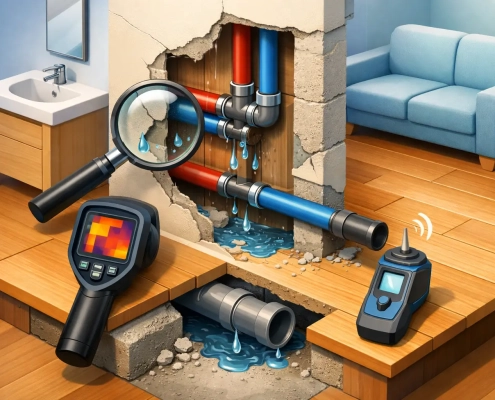 How to Check for Hidden Pipe Leaks