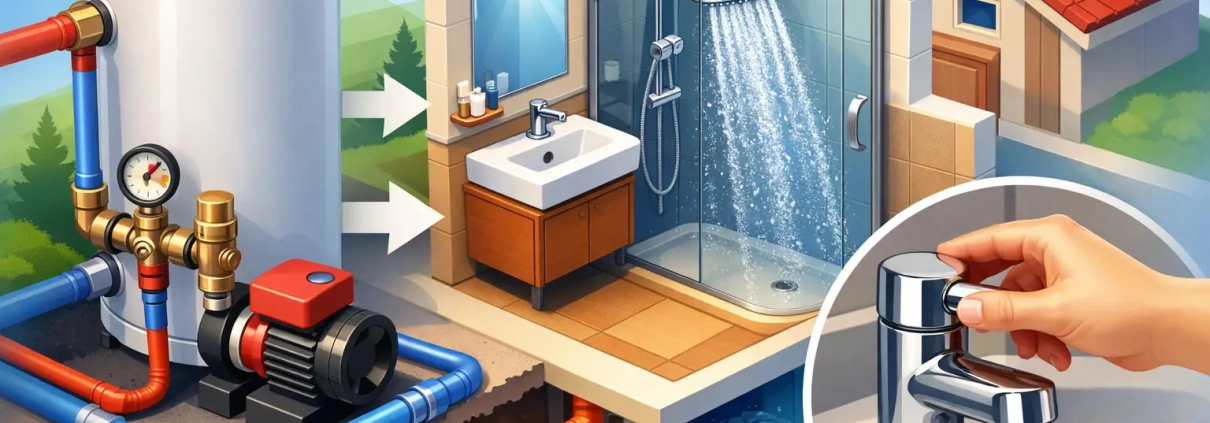How to Improve Hot Water Pressure at Home