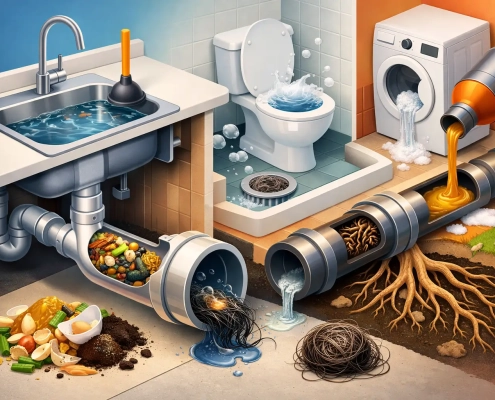 Top Causes of Blocked Household Drains Explained