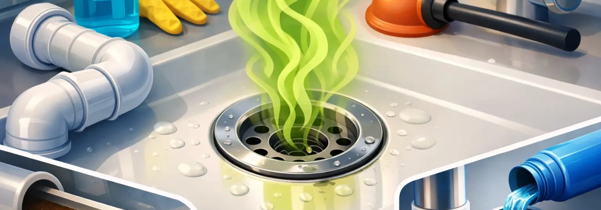 Why Does My Drain Smell? Causes and Fixes