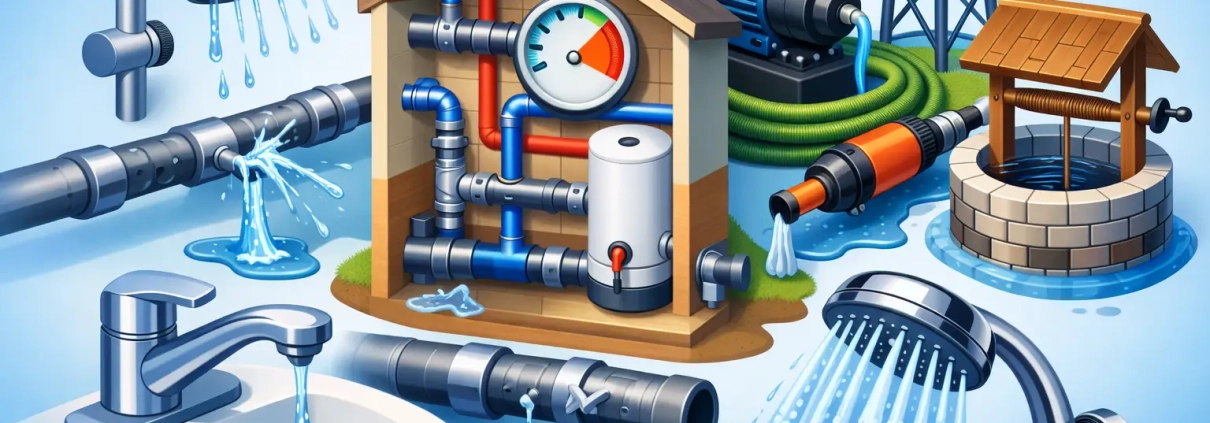Water Pressure Problems: What Causes Them?