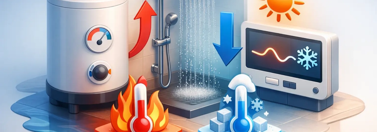 What Causes Fluctuating Water Temperature?