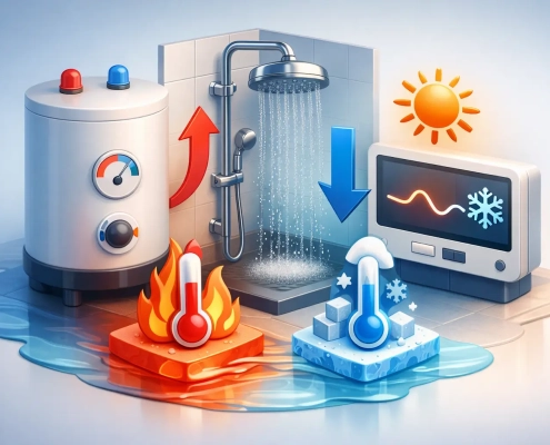 What Causes Fluctuating Water Temperature?