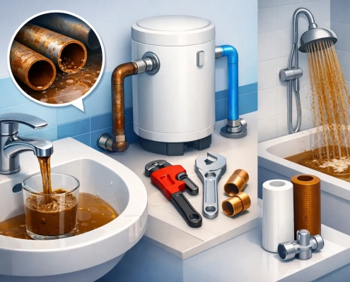 Why Is My Hot Water Brown? Causes and Fixes