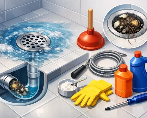 Why Is My Shower Draining Slowly? Causes and Fixes