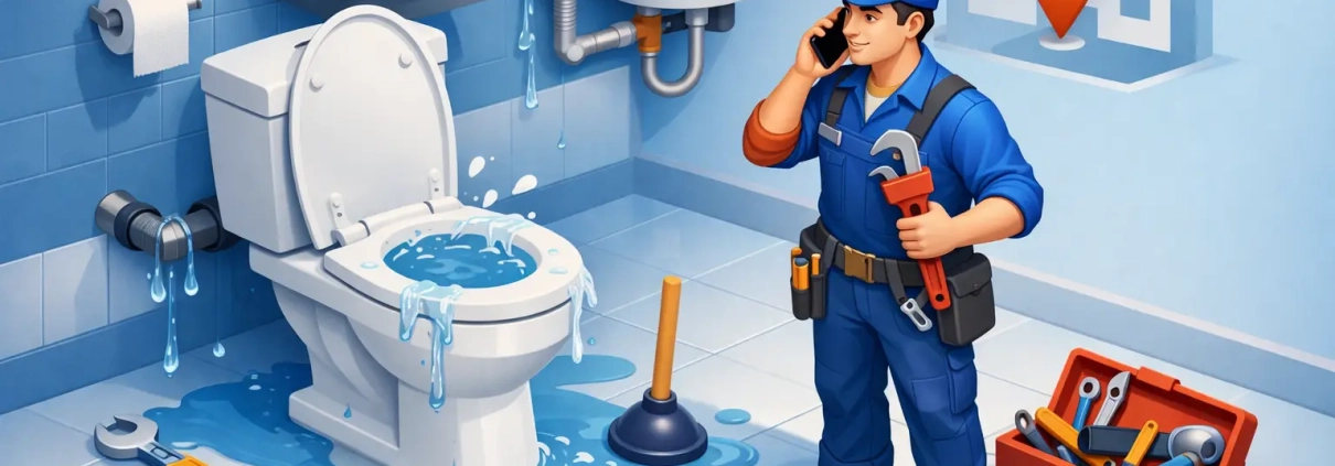When to Call a Toilet Repair Plumber Locally
