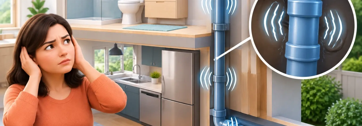 What Causes Noisy Water Pipes in Homes?