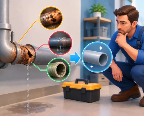 When Should Pipes Be Replaced? Warning Signs